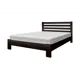 Кровать Эстери 165x90x209 см цвет темный орех