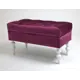 Банкетка Redblack 8861 78x43x40 см дерево цвет белый/темно-розовый