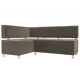 Диван Лига Диванов Стайл 111655L 170x89x114 см велюр цвет коричневый