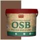 Краска акриловая огнебиозащитная HOLZER ELASTISCH OSB feuerbiostop043 3 л цвет кофейный