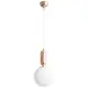 Люстра подвесная ARTE LAMP A3033SP-1GO Bolla-Sola 1 лампа 3 м² цвет белый