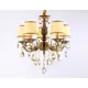 Люстра на штанге AMBRELLA LIGHT TR4577 Traditional 5 ламп 12 м² цвет белый