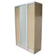 Шкаф-купе Шарм-дизайн 220x150x60 см 7 полок ЛДСП цвет бук