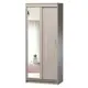 Шкаф-купе с зеркалом Шарм-дизайн 220x120x45 см 7 полок ЛДСП цвет ясень шимо