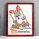Рамка Keep memories 1114525, 20x25 см, пластик, цвет красный