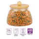 Банка для сыпучих продуктов Elan gallery Crystal glass 0.49 л стекло цвет прозрачный