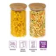 Банка для сыпучих продуктов Elan gallery 0.7 л стекло цвет коричневый, прозрачный