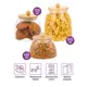 Банка для сыпучих продуктов Elan gallery 360099+3 0.9 л стекло цвет прозрачный