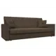 Диван Лига диванов Валенсия 210x90x85 см рогожка цвет коричневый