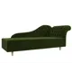Диван Лига диванов Камерон 201x89x78 см микровельвет цвет зеленый