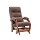 Кресло-качалка Комфорт 55x100x88 цвет коричневый 0162-8489
