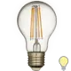 Лампа светодиодная филаментная Osram Superstar Classic A E27 220 В 7 Вт груша прозрачная 806 лм жёлтый свет для диммера