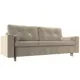 Диван Лига диванов Белфаст 225x90x95 см микровельвет цвет бежевый