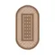 Циновка Ковротекс-М Эко 7903/23 овальный 50x80 см
