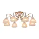 Светильник настенно-потолочный ARTE LAMP A7072PL-8WG 8 ламп 24 м² цвет золотой