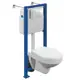 Комплект инсталляции Cersanit S-SET-DEL/Vec/TPL/En-Wh-w