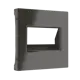 Накладка для двойной розетки Еthernet RJ-45 Werkel W1191107 цвет серо-коричневый