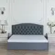 Кровать Dg-Home Грация 166x101x207 ЛДСП цвет серо-голубой