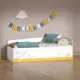 Кровать Моби Альфа 11.21 193.8x72.7x84 см цвет белый