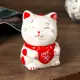 Копилка "Манэки-нэко с сердечком" 9.5x7x7.5 см