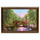 Картина в раме Simaland "Мост у беседки" 23x33 см