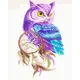 Картина по номерам Paintboy на подрамнике Ловец снов 40x50