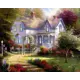 Картина по номерам Solmax&Creators усадьба в лесу