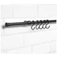 Кухонный рейлинг Big House BL1000CK5-R 100x1.6x1.6 см Металл цвет черный