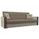 Диван Лига диванов Валенсия 210x90x85 см рогожка цвет коричневый кофру 03/бежевый