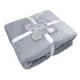 Покрывало стеганое Fionet серое 220x220 см