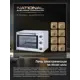 Электропечь National NK-MO385 white 52x36.5x36 см 2 кВт цвет белый