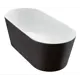 Отдельностоящая ванна Belbagno BB71-1700-NERO-W0 акрил 170х80см