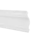 Плинтус потолочный полистирол Inspire DSMSL01103 белый 80x80x2000 мм