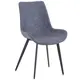 Стул Bradex home Oscar 59x89x54 см сталь цвет серый