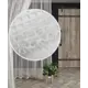 Тюль Чикаго YML977 на шторной ленте 240x400 см, цвет белый