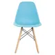 Стул Leon group eames dsw 83x41x46 см полипропилен цвет голубой 4 шт