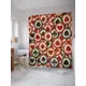 Штора для ванной JoyArty Игровые фишки из ткани, 180x200 см с крючками