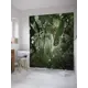 Штора для ванной JoyArty Заросли в джунглях из ткани, 180x200 см с крючками