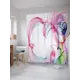Штора для ванной JoyArty Красочный дым, 180x200 см