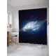 Штора для ванной JoyArty Глубины космоса из ткани, 180x200 см с крючками