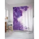 Шторка для ванной JoyArty Цветочная вода, 180x200 см