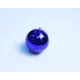 Елочный шар China dans 120SP01-01B 12 см пластик синий