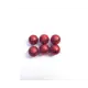 Набор елочных шаров China dans 60GP06-01R 60gp06-01r 6 см пластик красный 6 шт