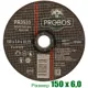 Круг зачистной по металлу Probos PR3533, 150х6х22.23 мм