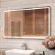 Зеркало для ванной Vigo z.GEO.120.Luxe с подсветкой 70х120см