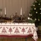Скатерть Доляна Merry Christmas 220x146см прямоугольная цвет бежевый