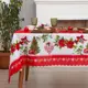 Скатерть Доляна Уютный праздник 220x145см прямоугольная цвет белый