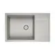 Кухонная мойка Paulmark PM317850-GR Verlass 78x50x20 см кварц цвет серый