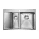 Кухонная мойка Paulmark PM537851-BSR Union 78x51x20 см нержавеющая сталь цвет золото