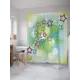 Шторка для ванной комнаты JoyArty sc_31448 200x180см цвет жёлтый золотой